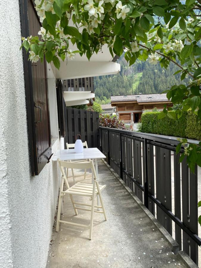 Appartement Style Chalet Avec Grande Terrasse Et Parking Prive Chamonix Esterno foto